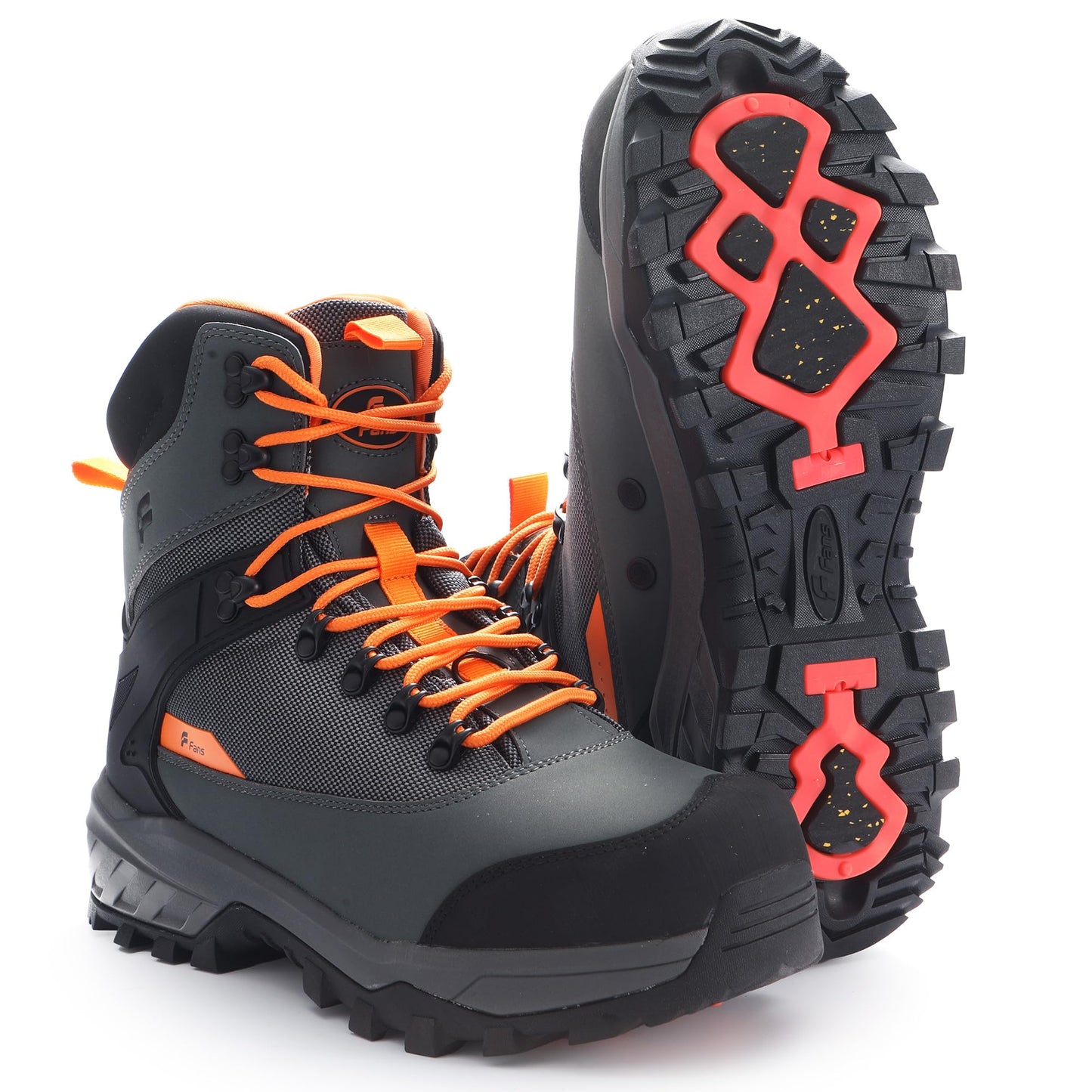 8 Fans Wading Boots with Terrain Grip Outsole, Lightweight Wading Shoes,Fishing Boot