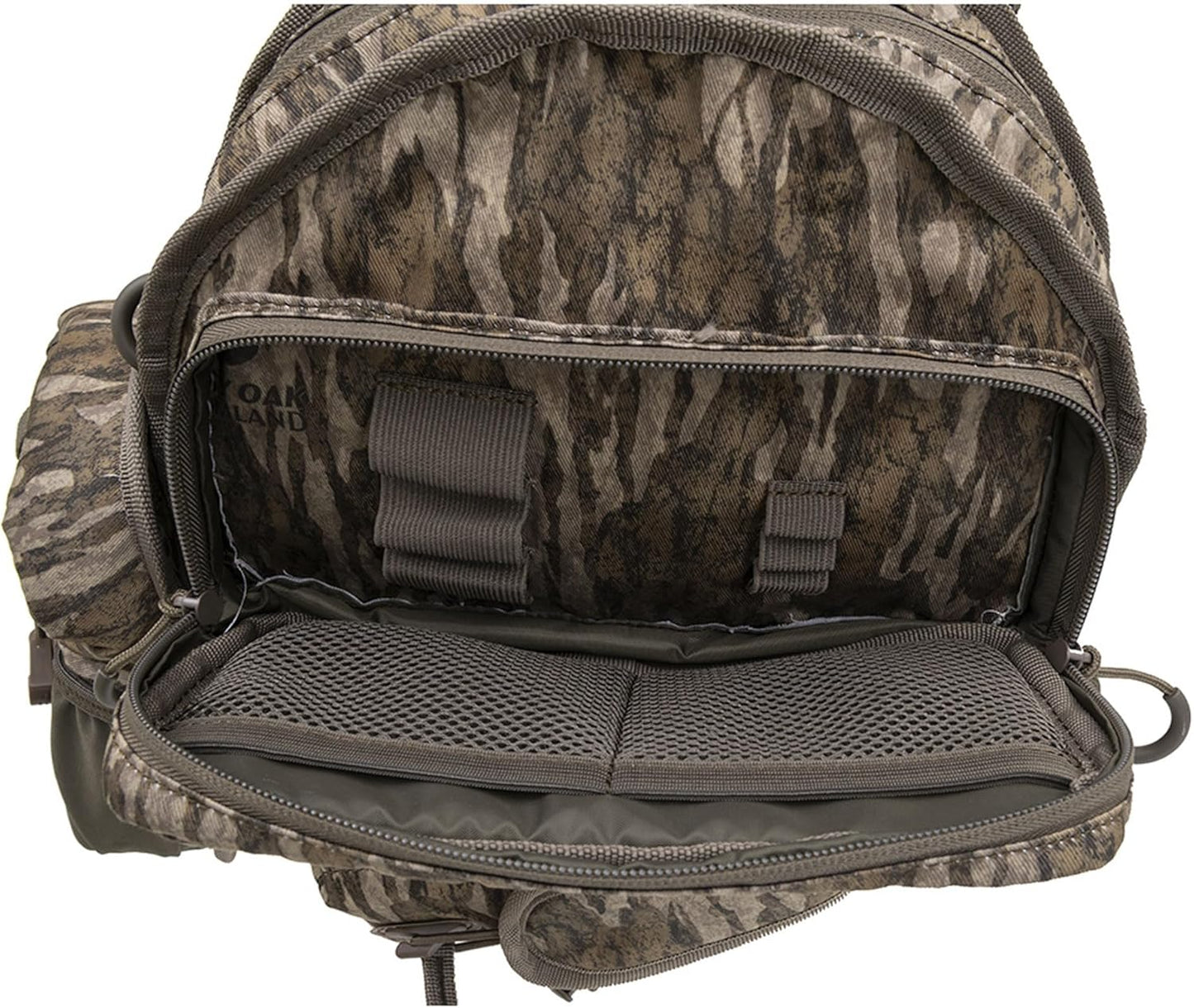 ALPS OutdoorZ Ambush Crossbody Sling Bag - Lightweight Hunting Pack with Ambidextrous Strap | Mossy Oak Bottomland