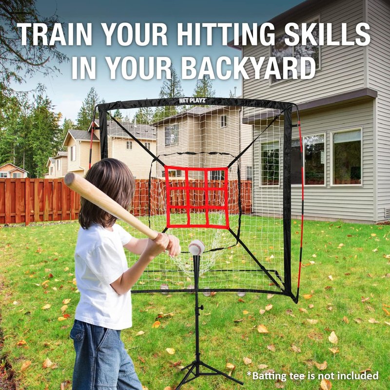 Baseball Practice Nets - Durable Hitting & Pitching Net for Kids | Perfect Gift for Young Athletes