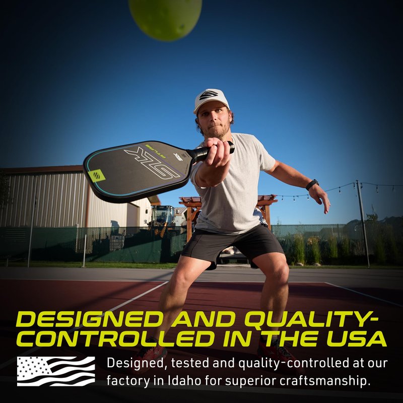Selkirk Sport Atlas XL Pickleball Paddle | SLK Raw Carbon Fiber Paddle | The Perfect Starter for Any Upcoming Pickleball Player | Ember