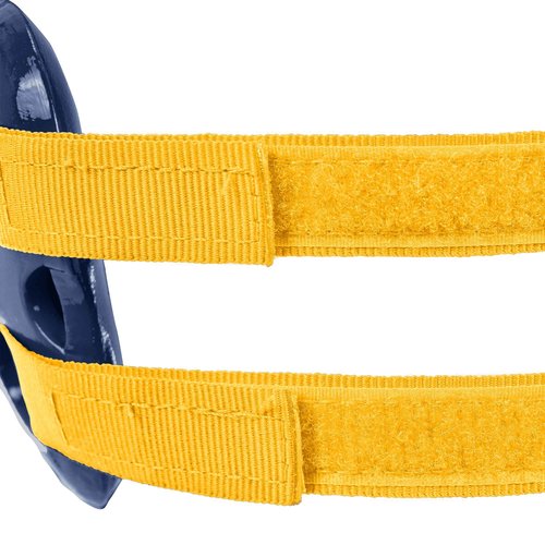 Cliff Keen Fusion Wrestling Headgear (Navy Blue/Light Gold)