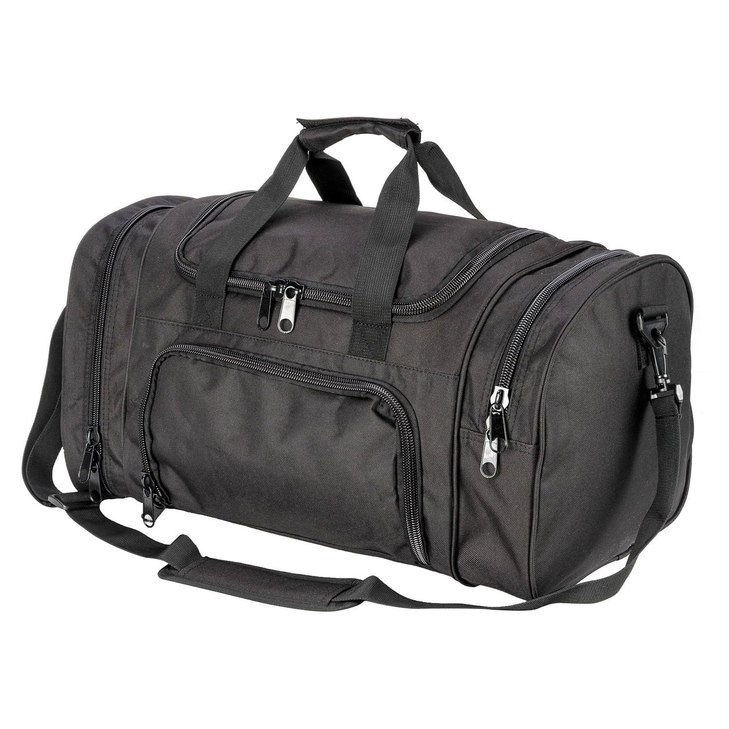Miramrax Gym Bag Duffle Bags for Men Women with Shoes Compartment Sport Weekend Travel Overnight Carry On Bag for Tactical Military Travel Work Out Bags (Black)