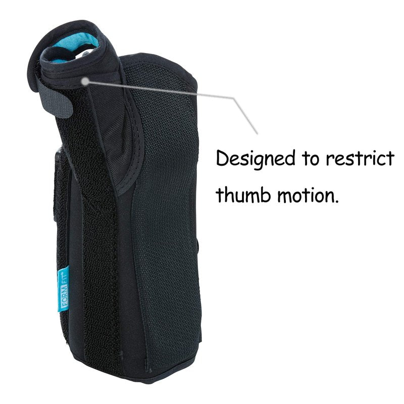 Ossur Form Fit Thumb Spica Arthritis Gamekeeper’s Thumb Tendonitis Support - Contoured Breathable Material (Right, Medium)