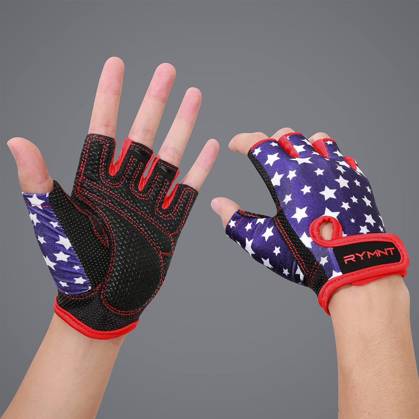 ZEROFIRE Workout Gloves for Women Men - Weight Lifting Gloves with Full Palm Protection & Extra Grip for Women Gym, Weightlifting, Weight Lift, Rowing, Exercise, Sport, Cycling-Sup Star-Small