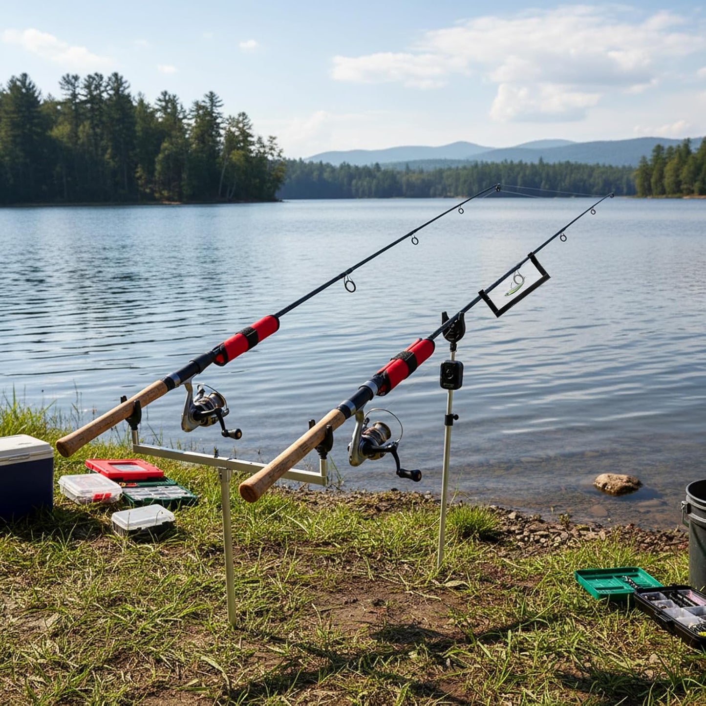 Fishing Lure Wraps Set - 6 Pcs Clear PVC Fishing Rod Covers | Protectors for Fish Hooks & Lures
