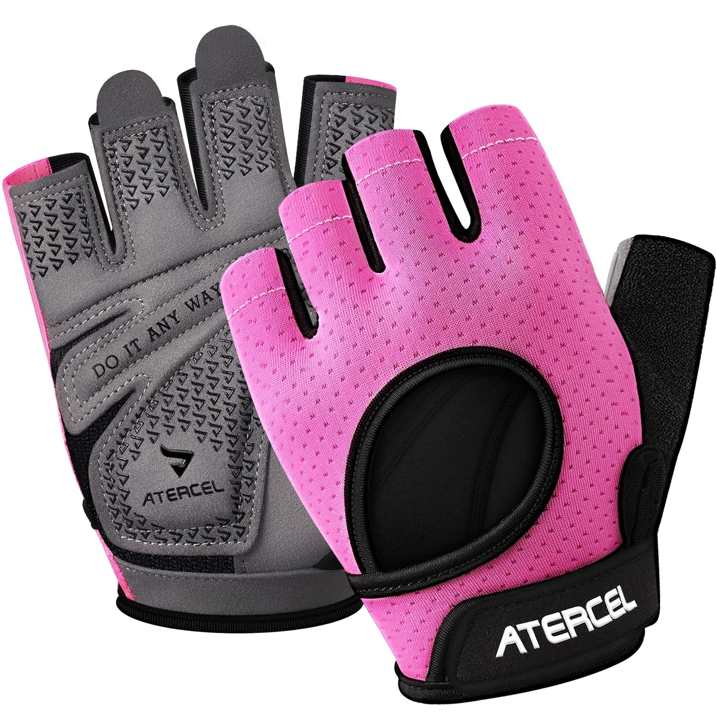 ATERCEL Gym Gloves for Women, Workout Gloves for Gym Weightlifting Exercise