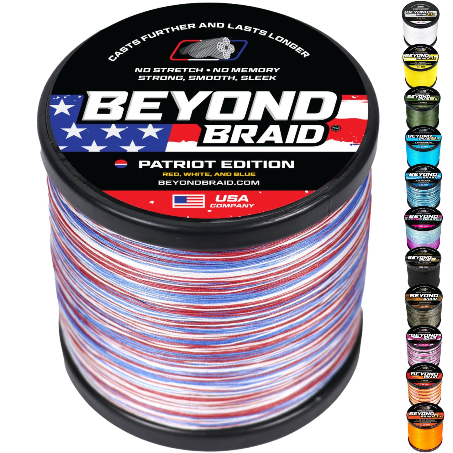 Beyond Braid Patriot 300 Yards 50lb