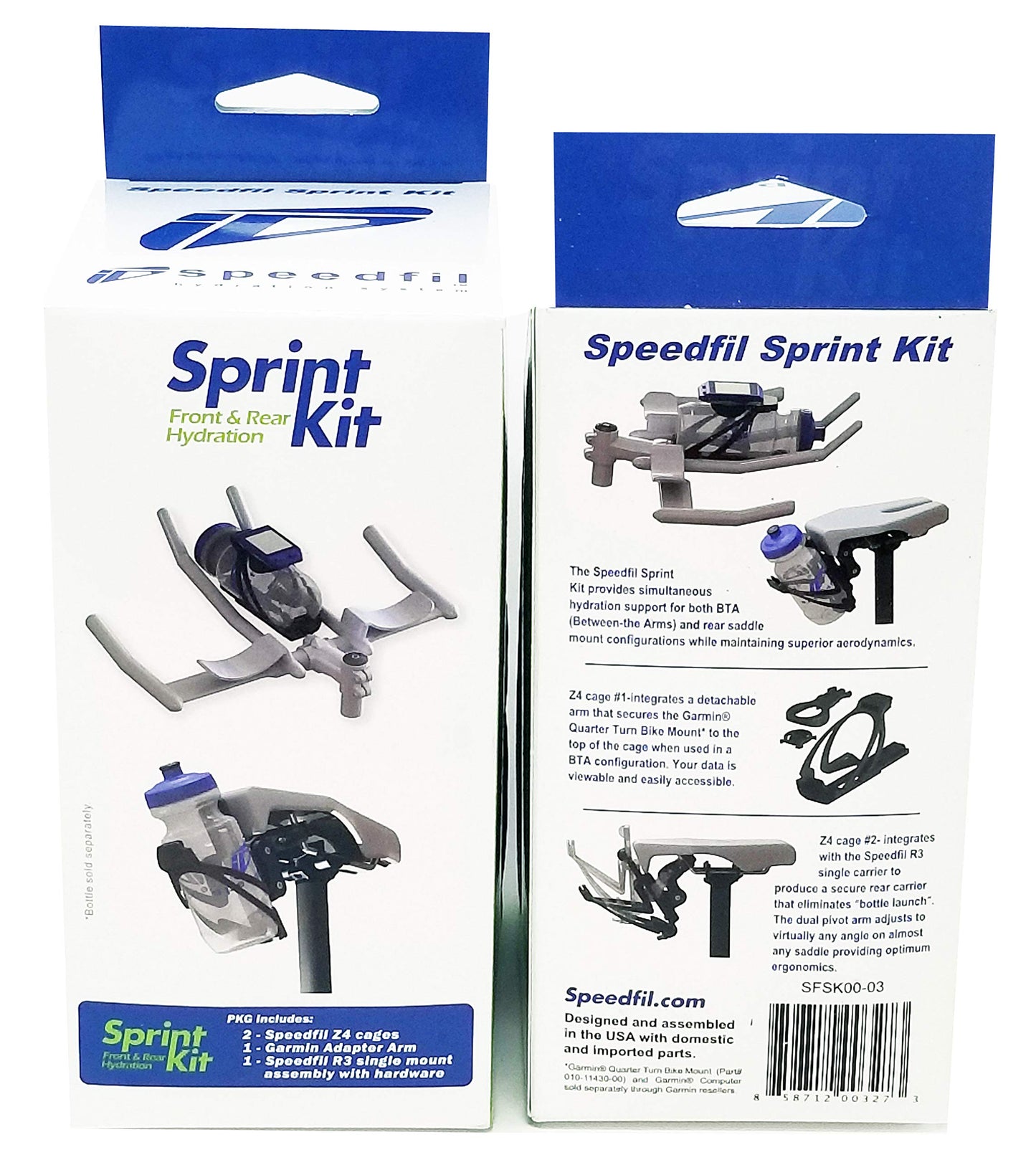 Speedfil Sprint Kit with R3 Single Carrier, BTA Water Bottle Cage and Computer Mount