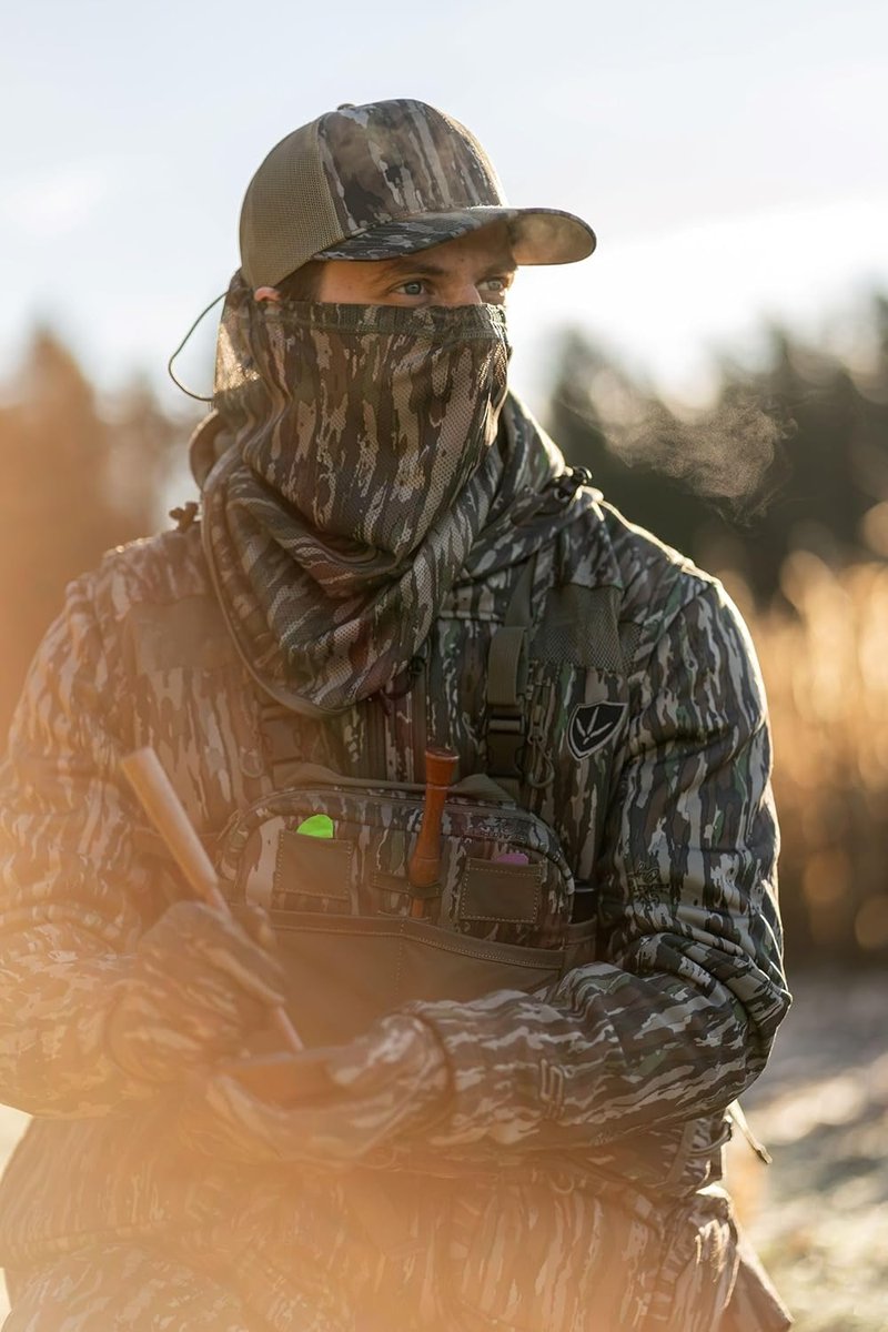 Camouflage Turkey Hunting Jacket for Men - BLOCKER OUTDOORS Finisher | Waterproof & Breathable