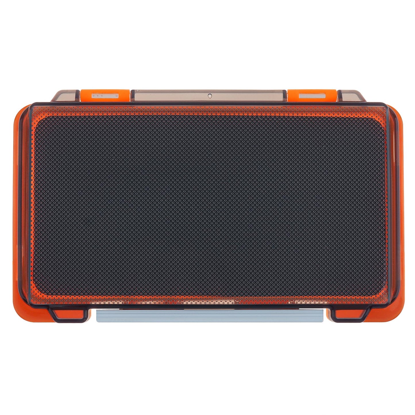 Fishing Tackle Box Slit Foam Case, Super Slim Fishing Lures Jig Box Hooks Spinners Spoons Storage Tackle Tray (6.8 * 3.8 * 0.8inch)