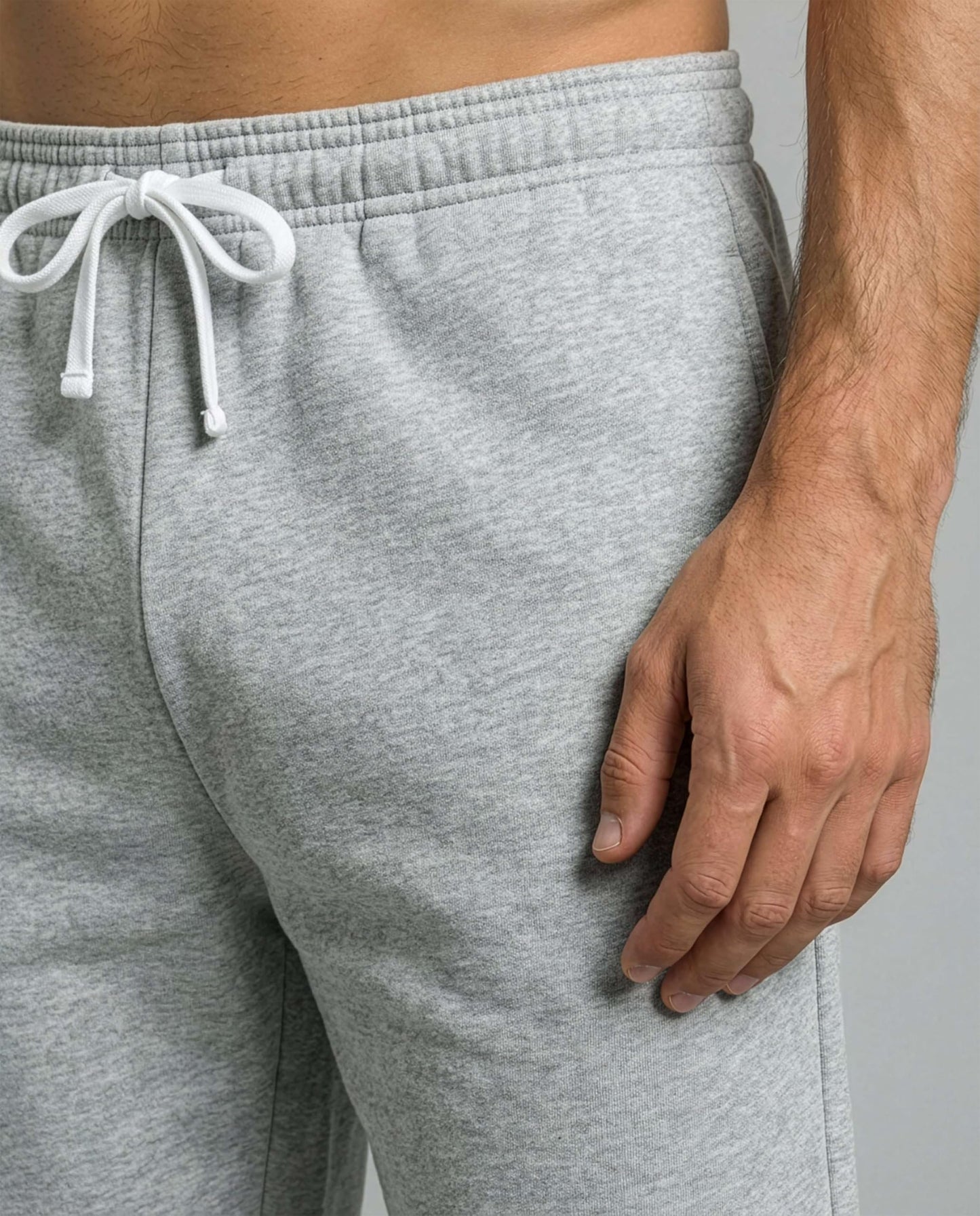 Real Essentials 3 Pack: Shorts Mens Gym Casual Workout Athletic Sweat Short Pajama Cotton Sleep Lounge Basketball Pockets 9 Inch Inseam Drawstring Fleece Pull On Elastic Jersey Knee Length Running