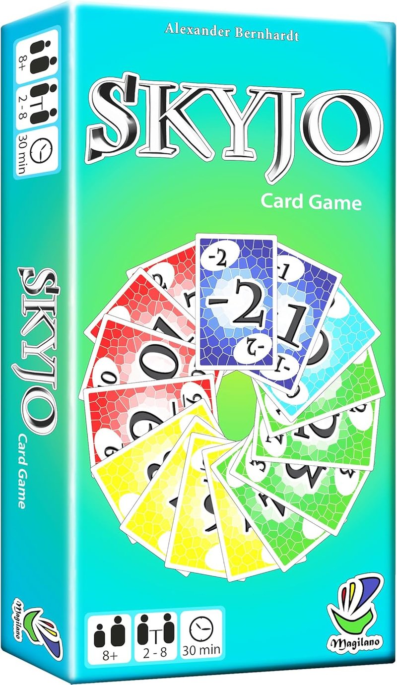 Skyjo Card Game - Fun Family Party Game for All Ages | Engaging Strategy & Easy to Learn