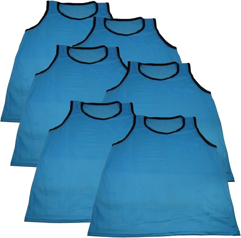 Scrimmage Training Vests for Soccer & Basketball | Adult & Youth Sizes Available in 1, 6, 12, 24 Packs