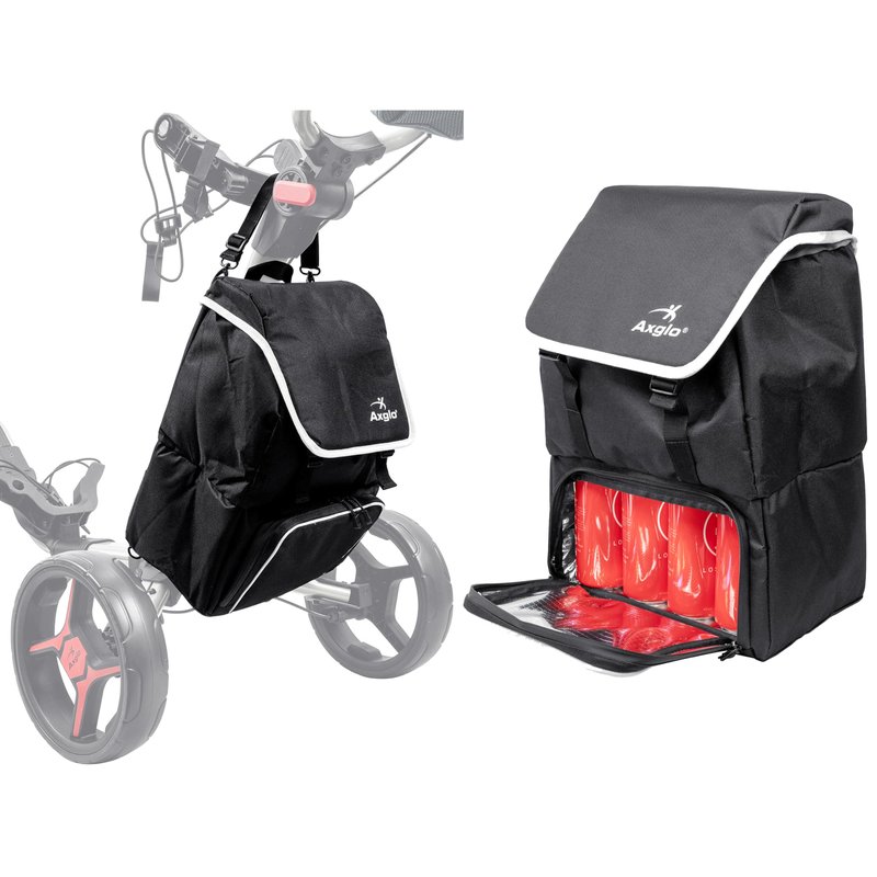 Golf Cart Cooler Backpack | Insulated Cooler Bag for Camping, Hiking & Outdoor Sports | Durable Travel Backpack with Removable Straps | Adjustable, Waterproof, & Portable Golf Accessory