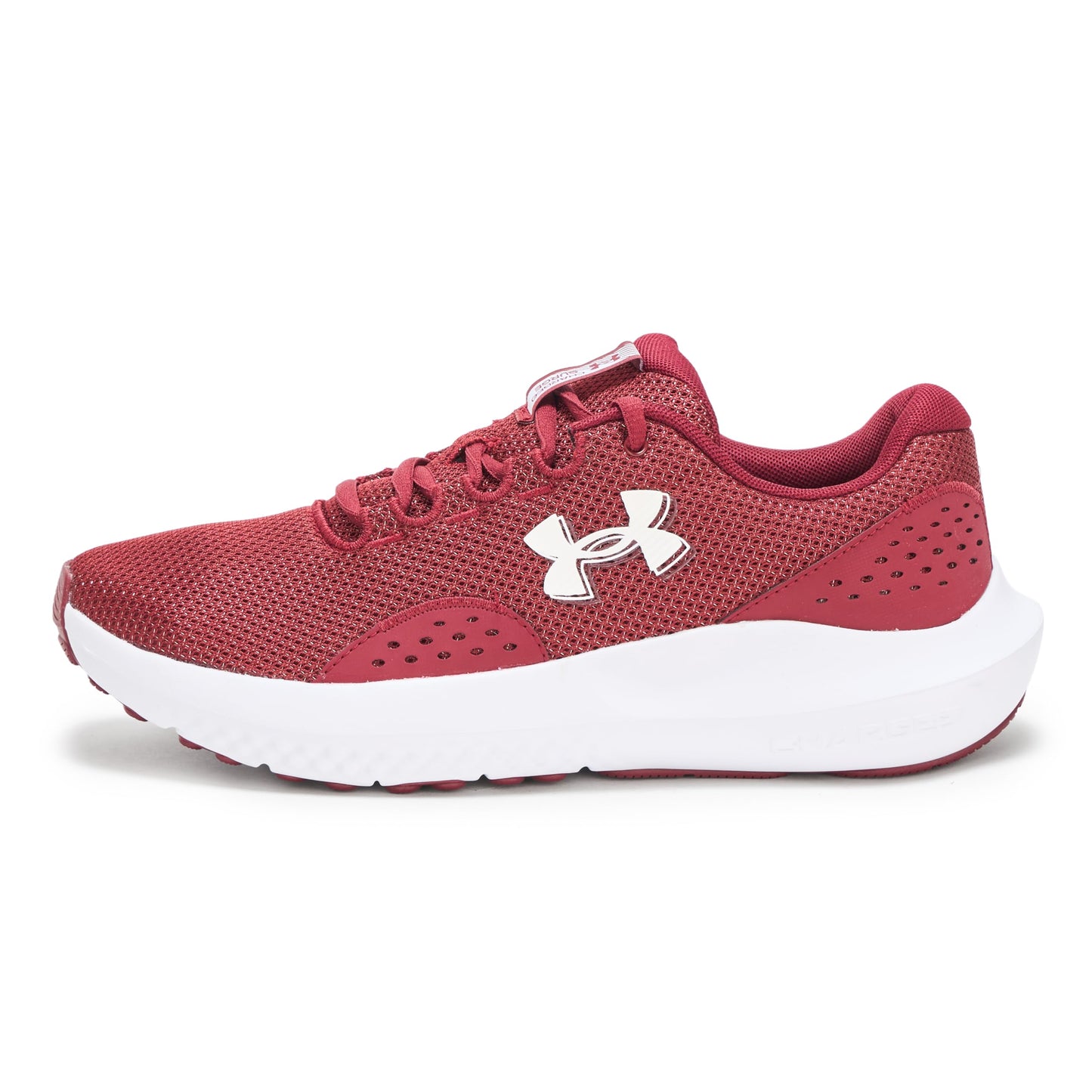 Under Armour Men's Charged Surge 4, (625) Cardinal/Cardinal/White, 16.5, US