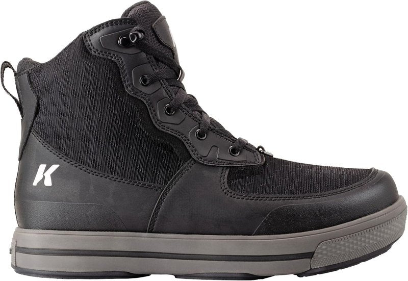 Korkers Men's Stealth Sneaker Wading Boot - Fixed Kling-On Rock Soles | Durable Fishing Footwear