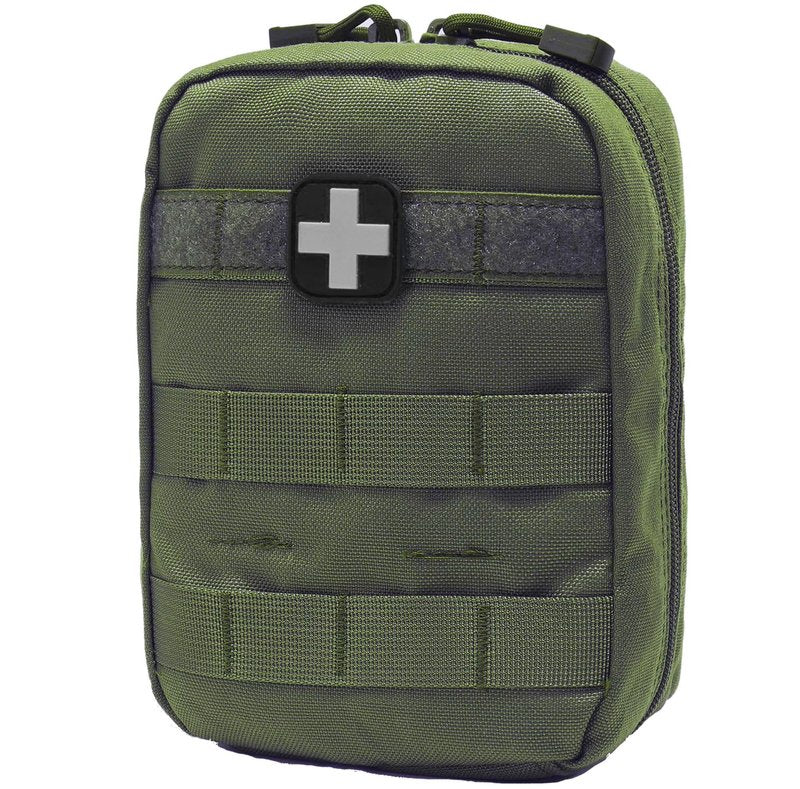 Carlebben EMT MOLLE Ifak Pouch Tactical MOLLE Medical First Aid Kit Utility Pouch Olive