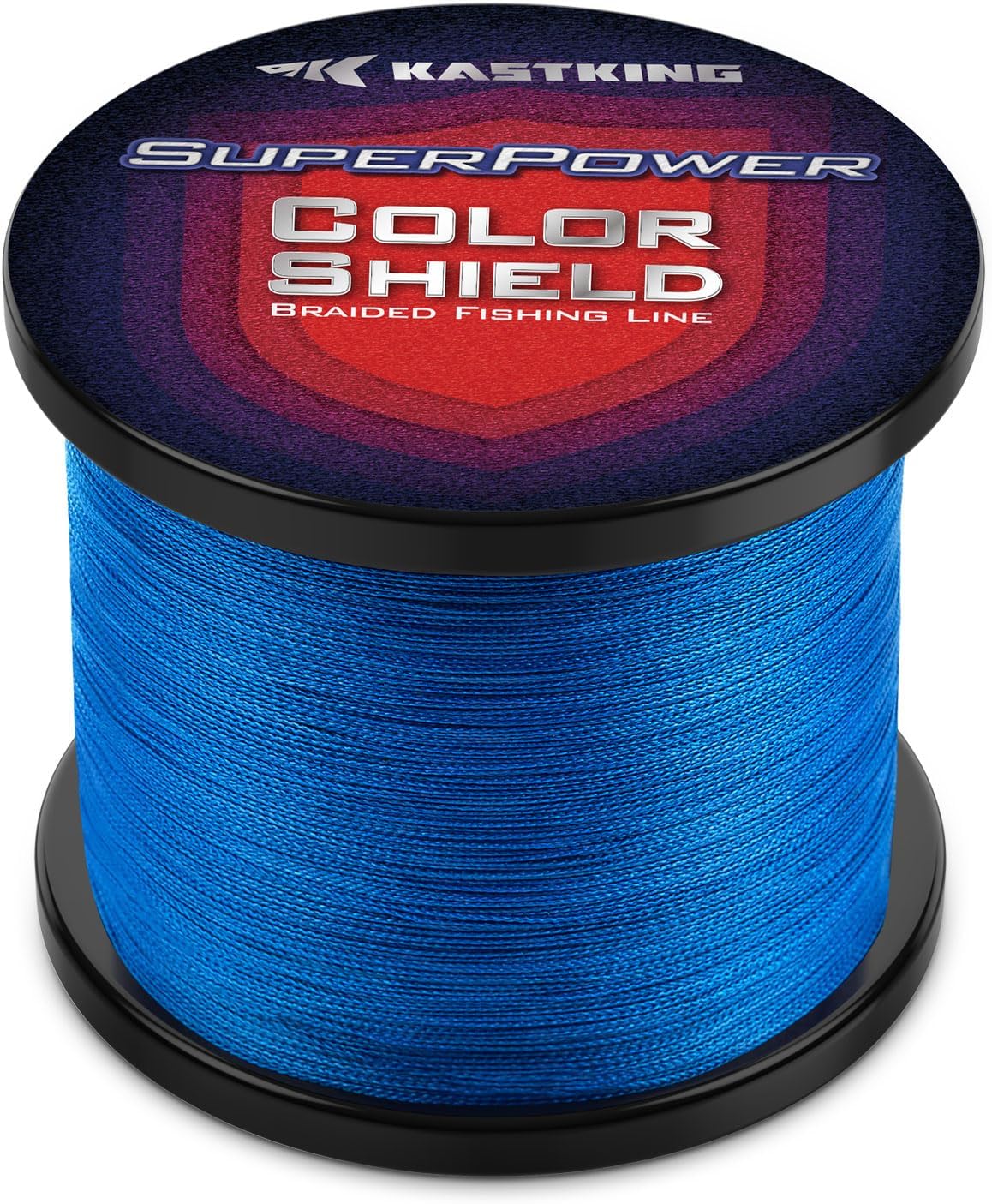 KastKing Superpower ColorShield Braided Fishing Line - Colorfast UHMWPE Fiber, Smooth & Strong, 1000 Yards