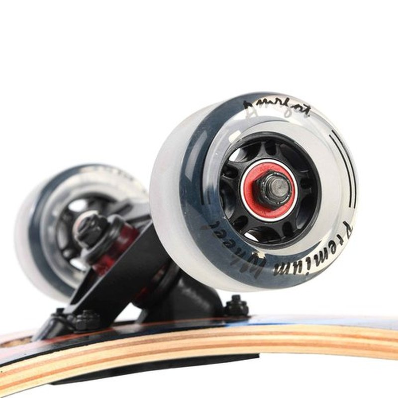 Amrgot 42 inches Complete Longborads Drop Through Deck Concave Cruise Professional Longboards