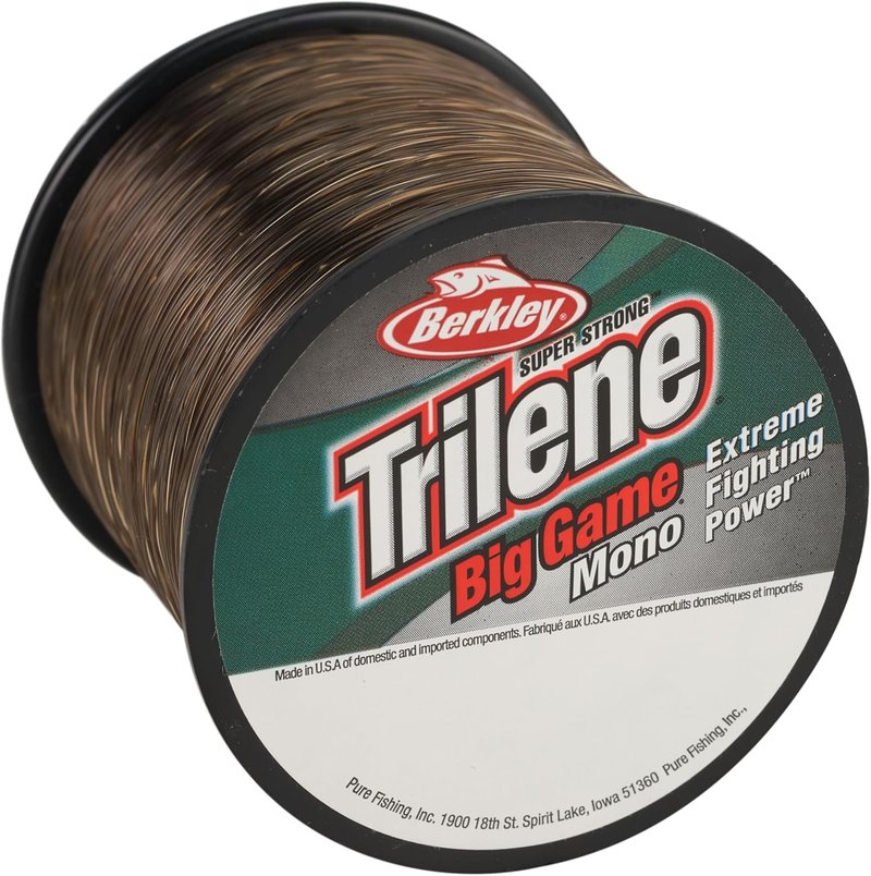 Berkley Trilene Big Game Fishing Line - Durable Monofilament for Heavy Tackle | 20lb Test, 330 Yards
