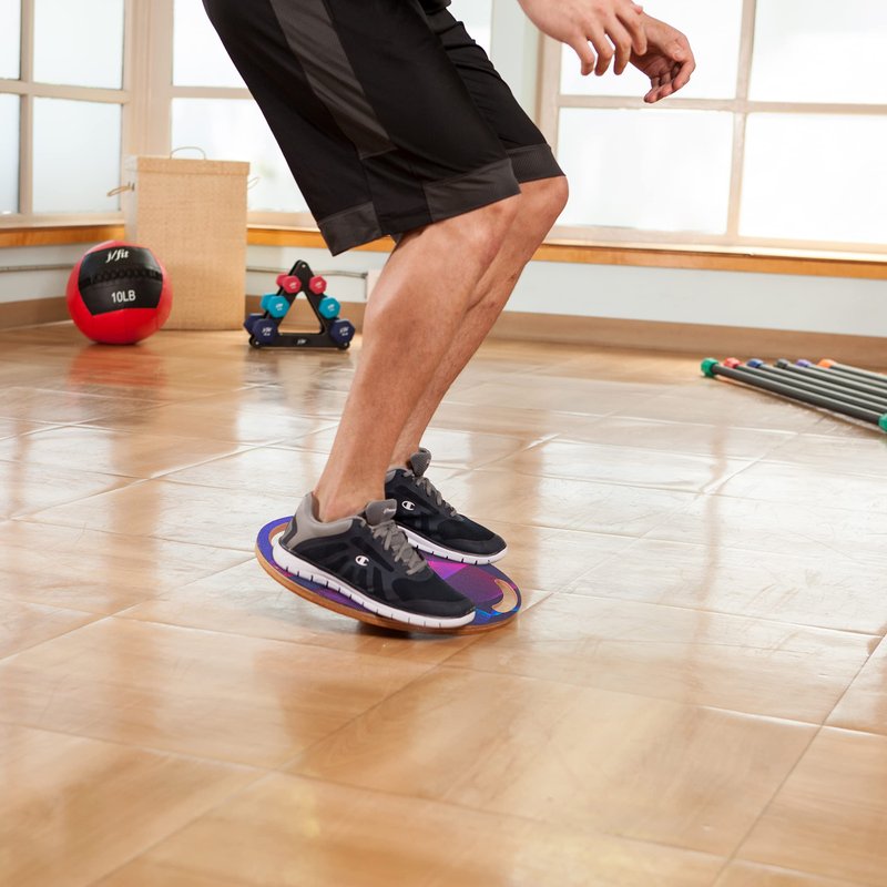 JFIT Balance Board, 15.4", Kaleidoscope