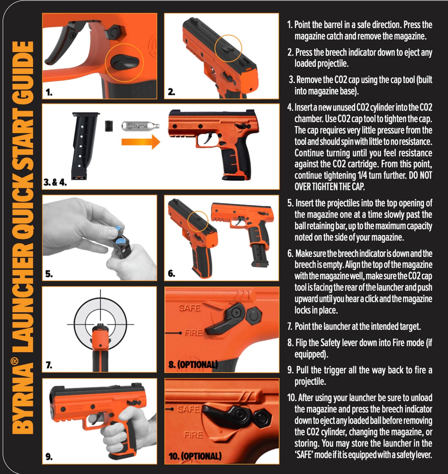 Byrna SD [Self Defense] Kinetic Launcher Ultimate Bundle - Non Lethal Kinetic Projectile Launcher, Home & Personal Defense | Proudly Assembled in The USA