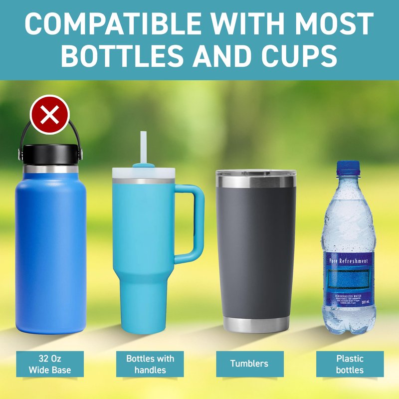 Tributary Brands Cup Holder for Bogg Bag and EVA Beach Bags - Compatible with Most EVA Beach Bags with Circular Hole- Bogg Bag Accessories