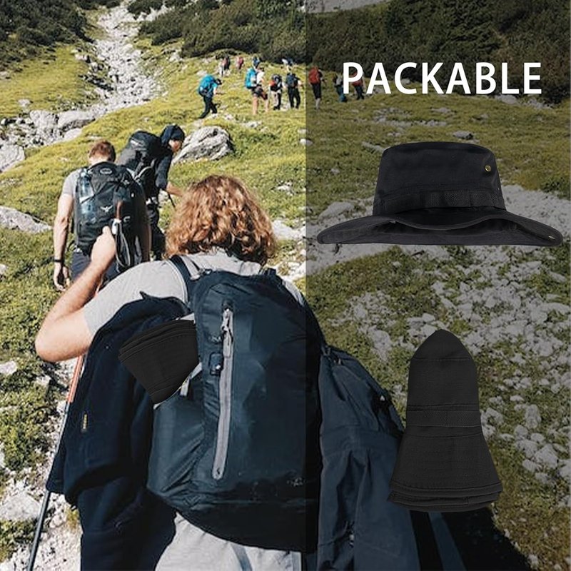 Sun Hats for Men & Women - UPF 50+ UV Protection Bucket Hat for Fishing, Hiking & Beach | Boonie Style