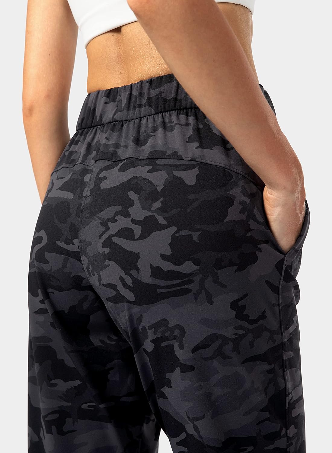 SANTINY Women's Joggers - Comfortable Drawstring Sweatpants with Pockets | Ideal for Running & Lounge