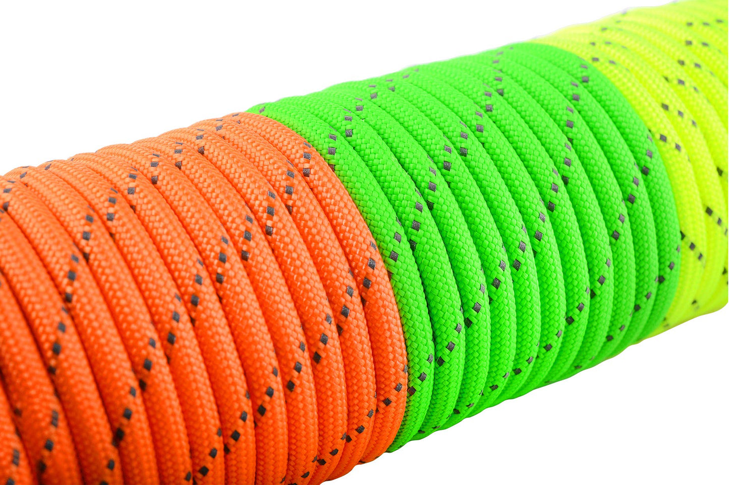 WEREWOLVES Reflective 550&176 lb Paracord - Nylon, Rope Roller,7&3 Strand Utility Parachute Cord for Camping Tent, Outdoor Packaging