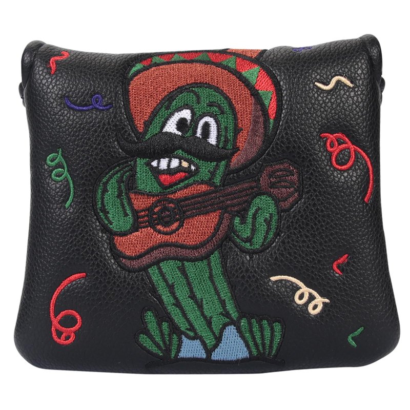 Studio Crafted Cinco De Mayo Sombrero Golf Square Mallet Putter Headcover Magnetic Closure Golf Putter Cover