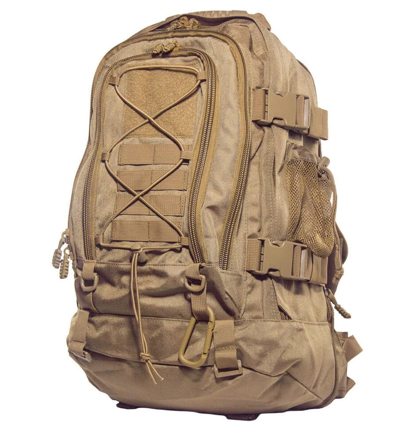 Miramrax Tactical Backpack Military Army Daypack - Assault Pack for Men Molle Backpacks Bug Out Bag 3 Day Pack for Hiking Camping Travel Hunting Rucksack Trekking Coyote