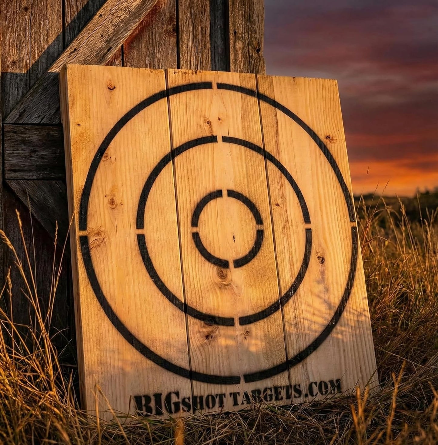 Wooden Axe Throwing Target - Durable Design with Bottle Opener | Perfect for Knives & Light Duty Axes