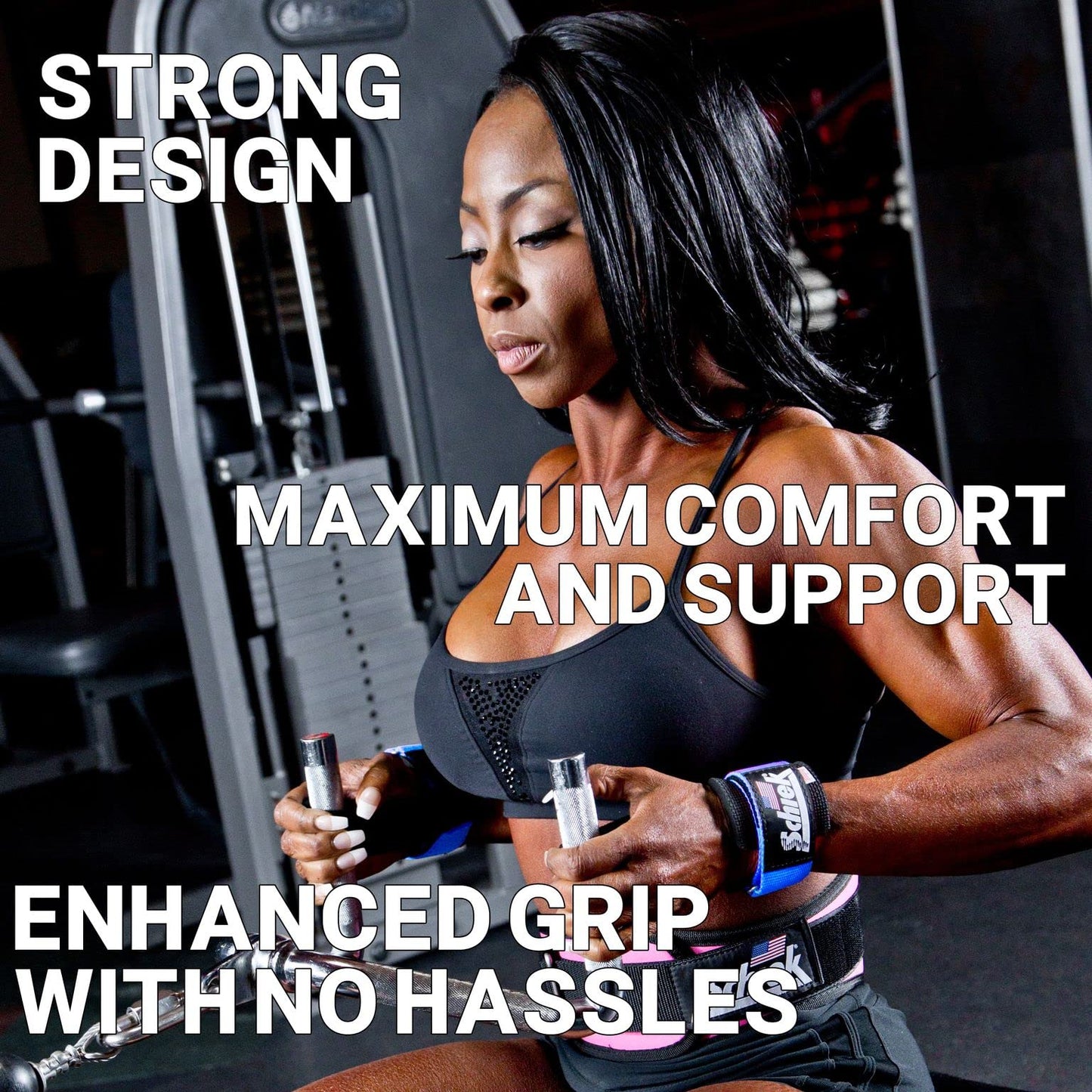 Schiek Sports Model 1000-PLS Deluxe Power Lifting Straps