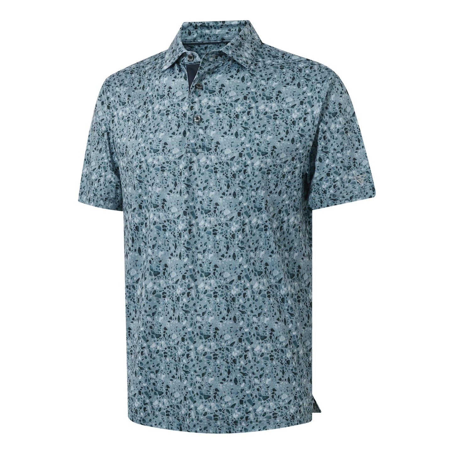 M MAELREG Golf Shirts for Men Dry Fit Print Patterns Performance Moisture Wicking Mens Polo Shirts Short Sleeve