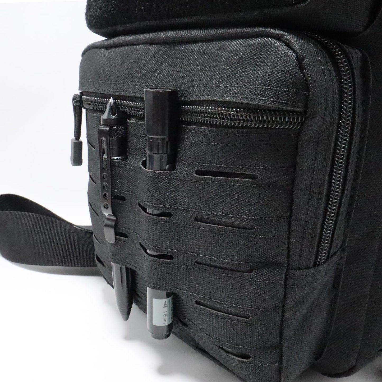 GAZJYUSP Tactical Sling Bag Backpack for Men Molle Shoulder Bag Pack Daypack Backpack for Hunting, Hiking, Traveling, Camping (Black New)