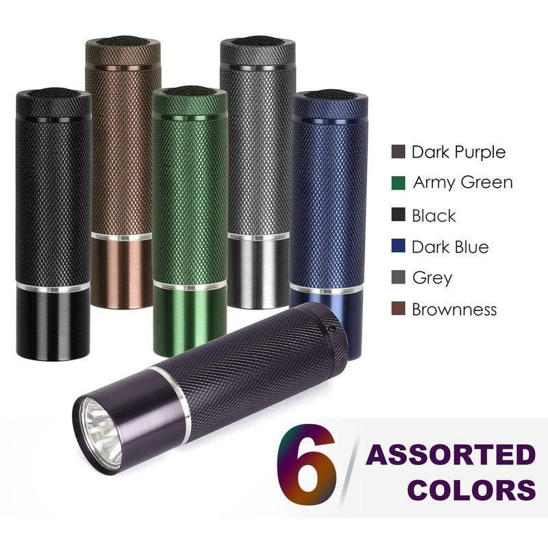 FASTPRO 36-Pack Flashlights Set, Aluminum LED Flashlights Include AAA Batteries & Lanyard, Super Bright 100 Lumen Flashlight for Party Favors, Camping, Hurricane Supplies