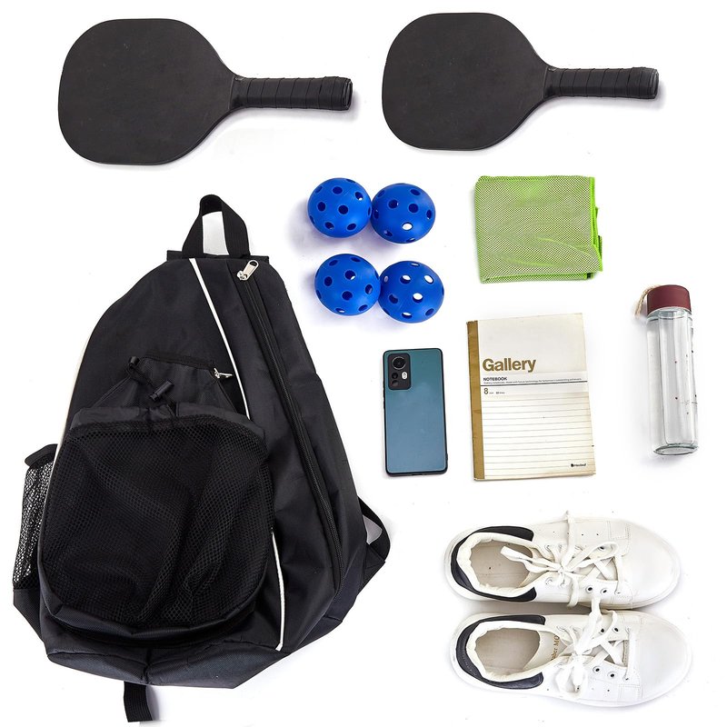 dekayaker Pickleball Bag,Pitbull Shoulder Bag Backpack for Women and Men, Fits 2 Paddles, Gifts for Pickleball Lovers