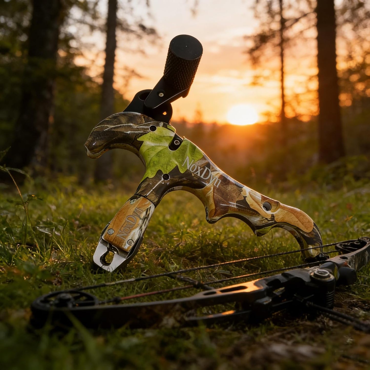 Archery Release - 360° Rotatable Thumb Release for Compound Bow - Precision Control