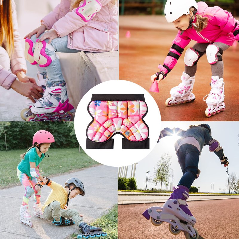 Life Bravo Kids Butt Pads for Skating & Snowboarding - 25mm 3D Padded Shorts for Boys & Girls (3-7Y) - Impact Protective Gear for Ice Skating, Skiing, Skateboarding & Cycling