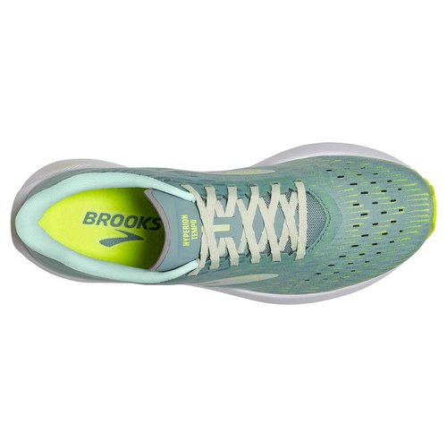 Brooks Women's Hyperion Tempo Road Running Shoe - Blue/Aqua/Nightlife - 5 Medium