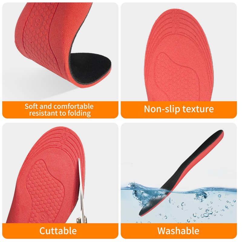 Heated Insoles for Men Women, Rechargeable Electric Foot Warmers,5000mAh Battery Toe Feet Warmer Boot, Washable Cut to Size Fit Thermal Shoe Inserts for Outdoor Work, Hunting Skiing Cycling with App L