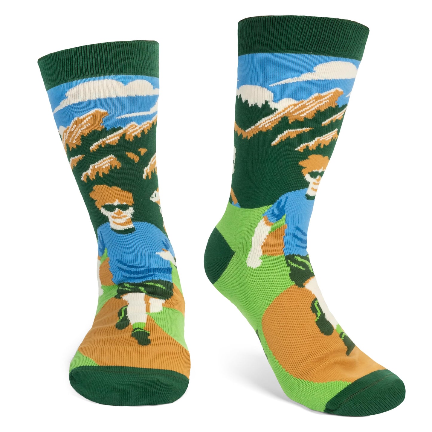 I'd Rather Be - Funny Socks For Men & Women - Gifts For Golfing, Hunting, Camping, Hiking, Skiing, Reading, Sports and more (US, Alpha, One Size, Regular, Regular, Running)