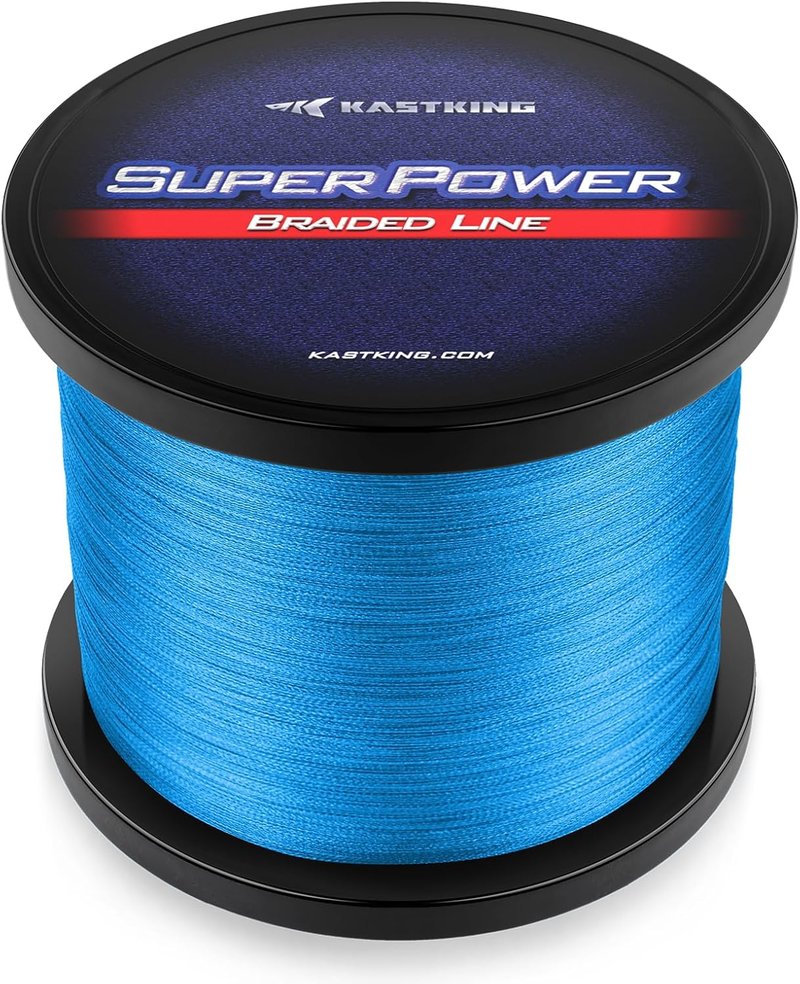 KastKing SuperPower Braided Fishing Line - Zero Stretch, Abrasion Resistant | Smaller Diameter, Durable Performance