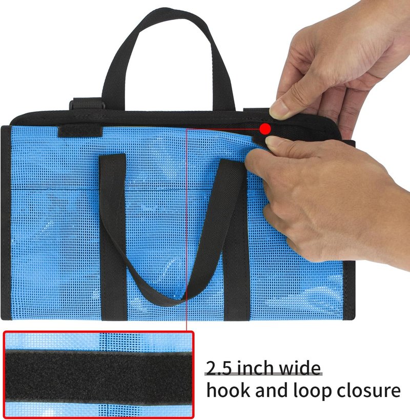 Fishing Lure Tackle Box - Durable 6 Pocket PVC Protective Cover | Ideal for Trolling