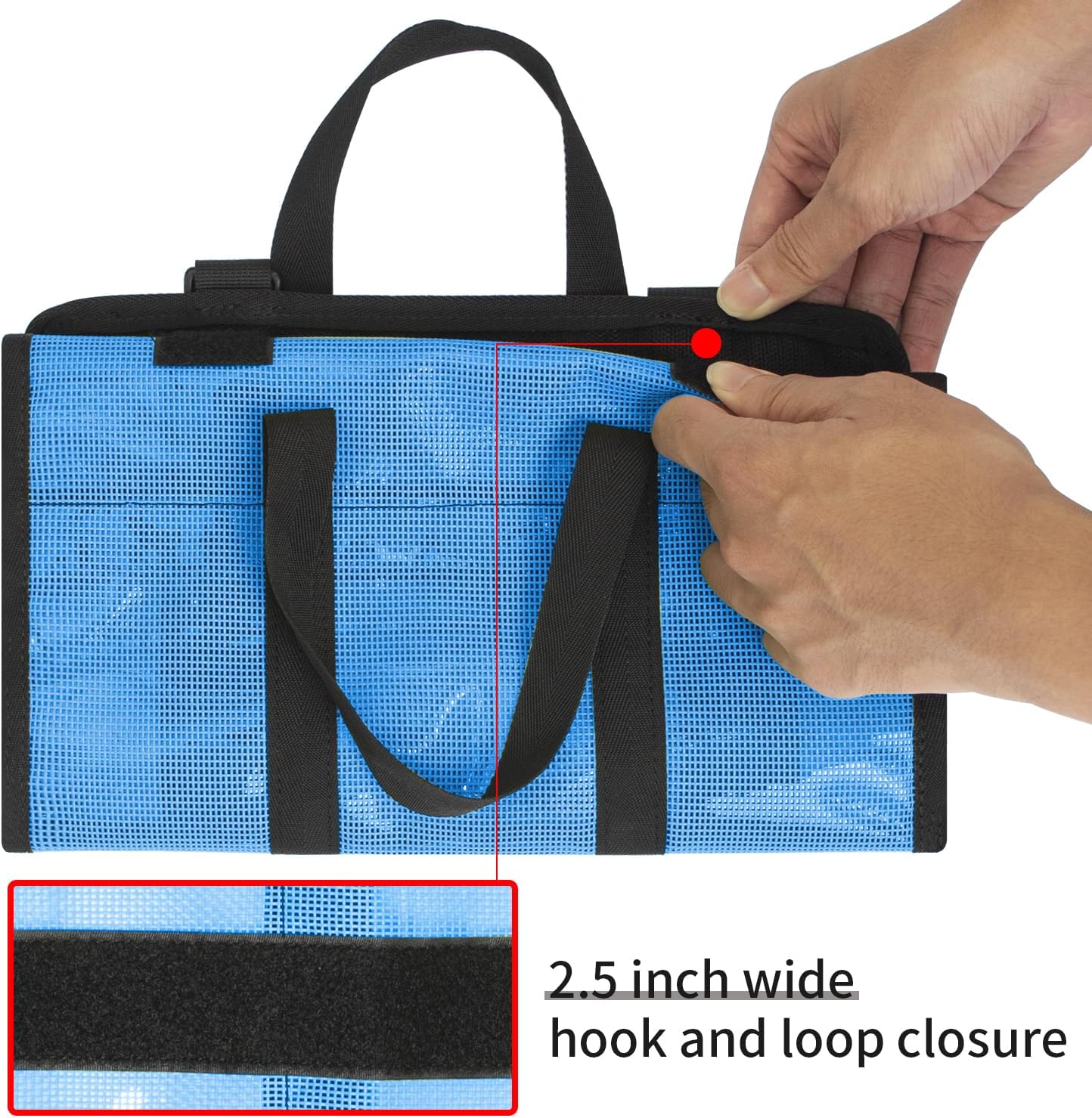 Fishing Lure Bag - 6 Pocket PVC Tackle Box for Durable Protection | Ideal for Trolling and Storage
