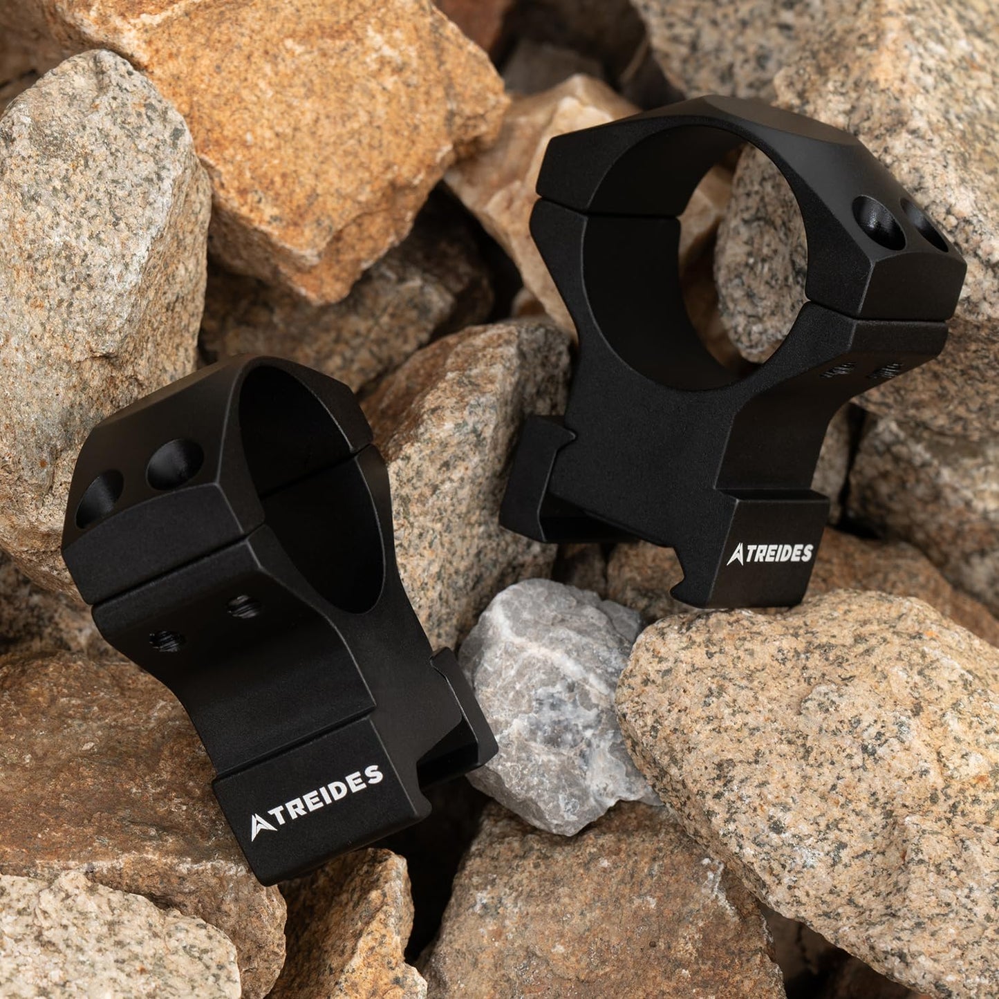 ATREIDES Scope Rings, 30mm Scope Mount for 20mm Rails, Center Height 1.2 in (Black)