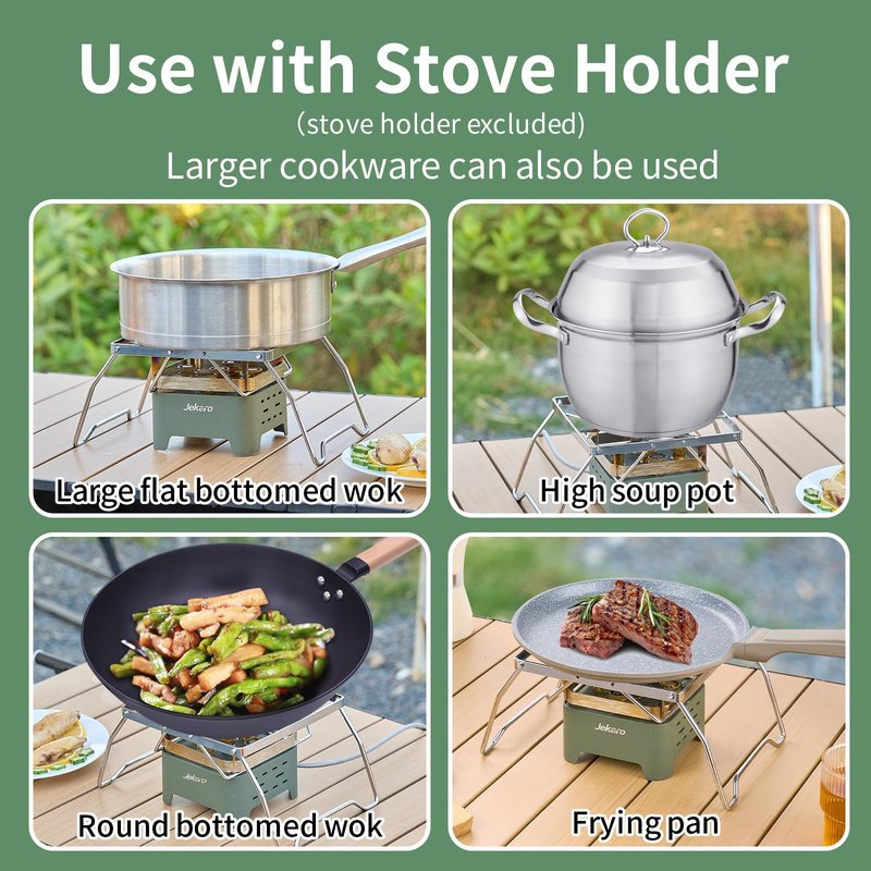30,000 BTU Camping Stove, Portable Camp Stove Gas Stove,Windproof Small Propane Butane Stove, Stainless Steel, with Carrying Case & ignitor,for Emergency, Outdoor, Hiking,Picnic