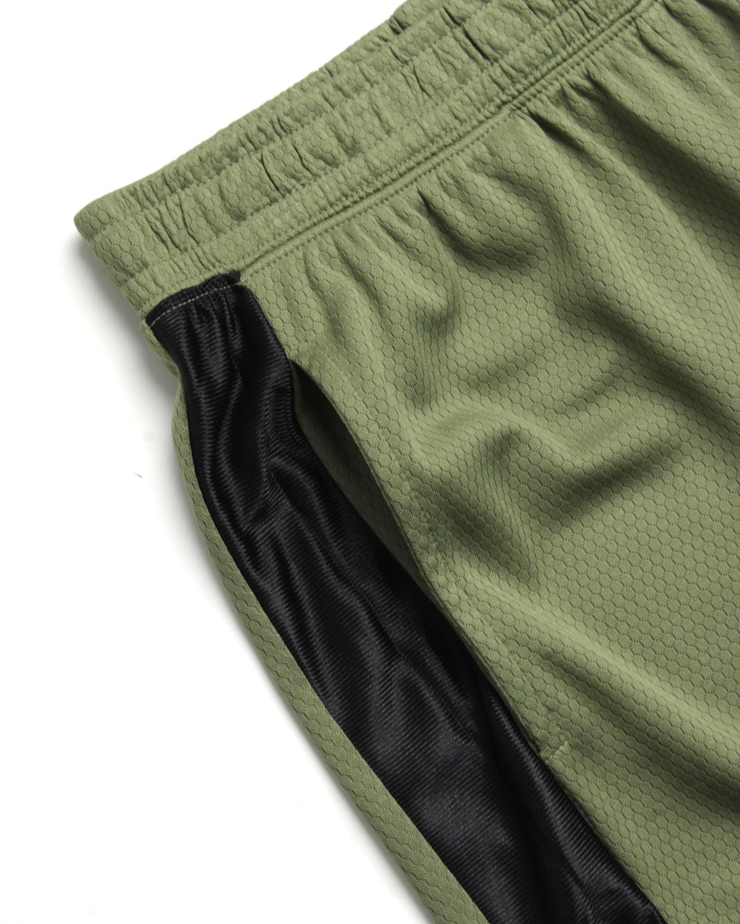 RBX Boys' Active Shorts - Athletic Performance Basketball Shorts (2 Pack), Size 10-12, Olivine Green