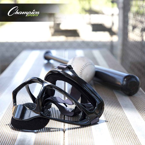 Champion Sports Magnesium Softball Face Mask - Lightweight Masks for Youth - Durable Head Guards - Premium Sports Accessories for Indoors and Outdoors - Black